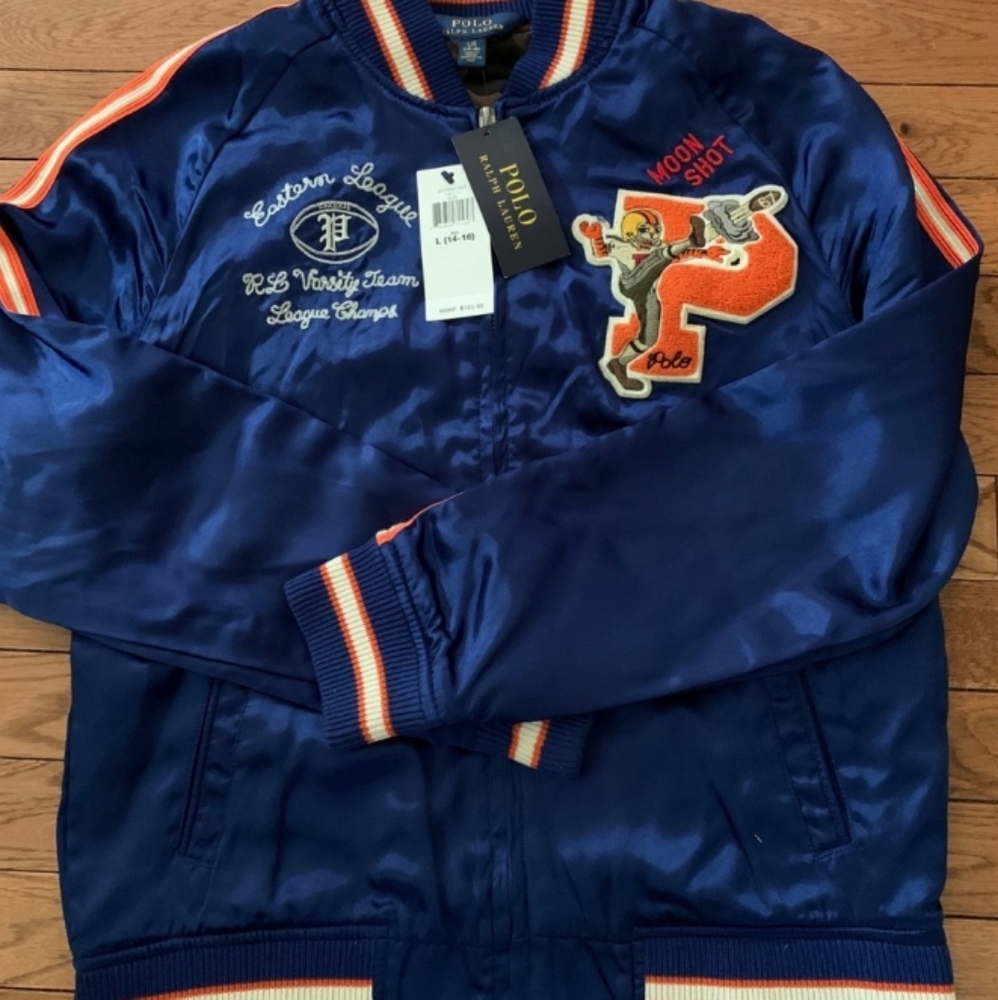 Polo by Ralph Lauren silk jacket